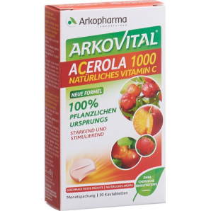 ARKOVITAL Acerola 1000 Tabletten (30 Stk)