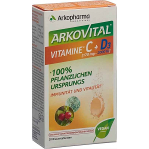 ARKOVITAL Vitamina C + D3...