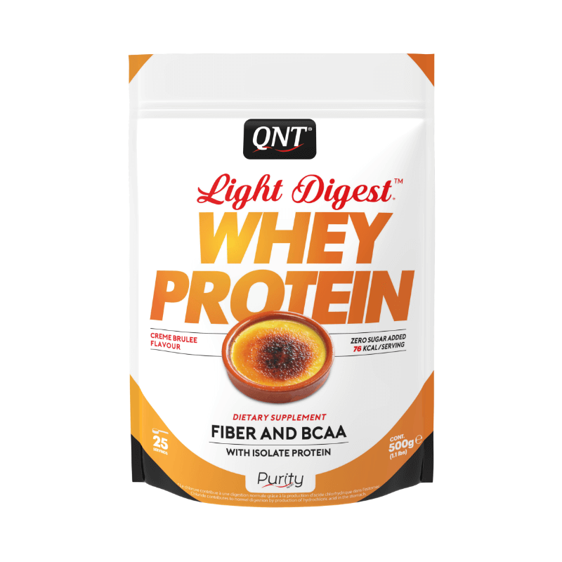 QNT Light Digest Whey Protein Crème Brûlée (500g)