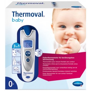 Thermoval Thermomètre infrarouge pour bébé (1 pc)