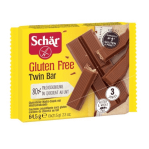 SCHÄR Twin Bar Snack mit Schoko glutenfrei (3 x 21.5g)