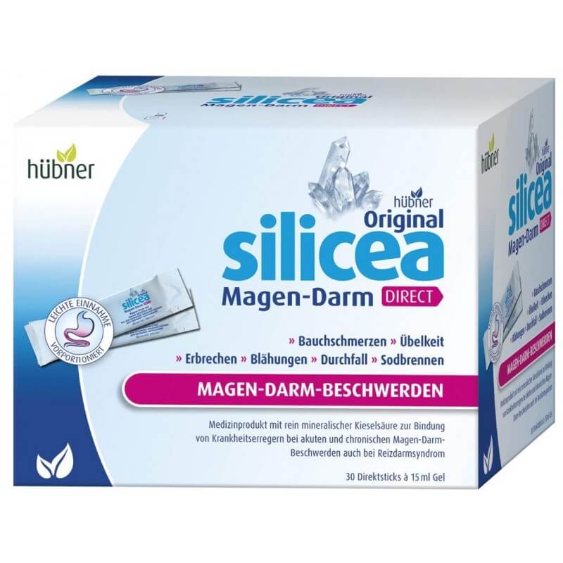 Buy Hübner Silicea Gastrointestinal Direct Gel (30 sticks of 15ml)