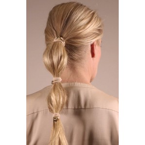 CORINNE Haargummi Hair Tie Metal Details cream (3 Stk)