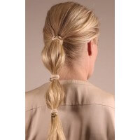 CORINNE Haargummi Hair Tie Metal Details cream (3 Stk)