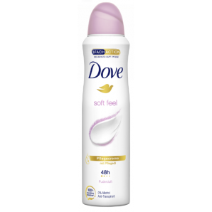 Dove soft feel Anti-Transpirant Deo Spray Puderduft (150ml)