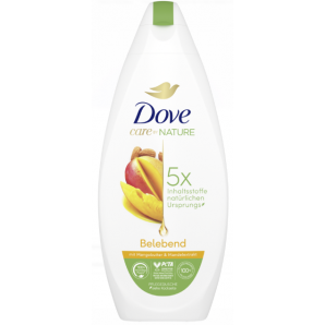 Dove Care by Nature shower...