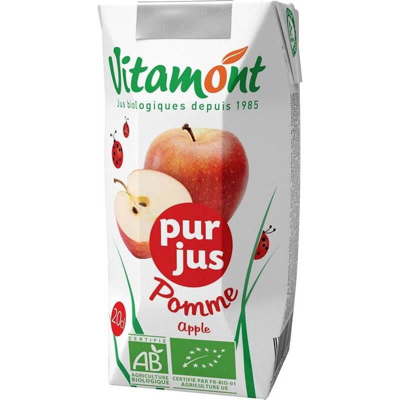Vitamont Apfelsaft reiner Fruchtsaft (200ml)