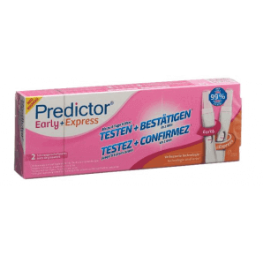 PREDICTOR EARLY + EXPRESS pregnancy test (2 pcs)