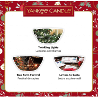 Yankee Candle Compte à rebours pour l'ensemble des fondoirs de Noël