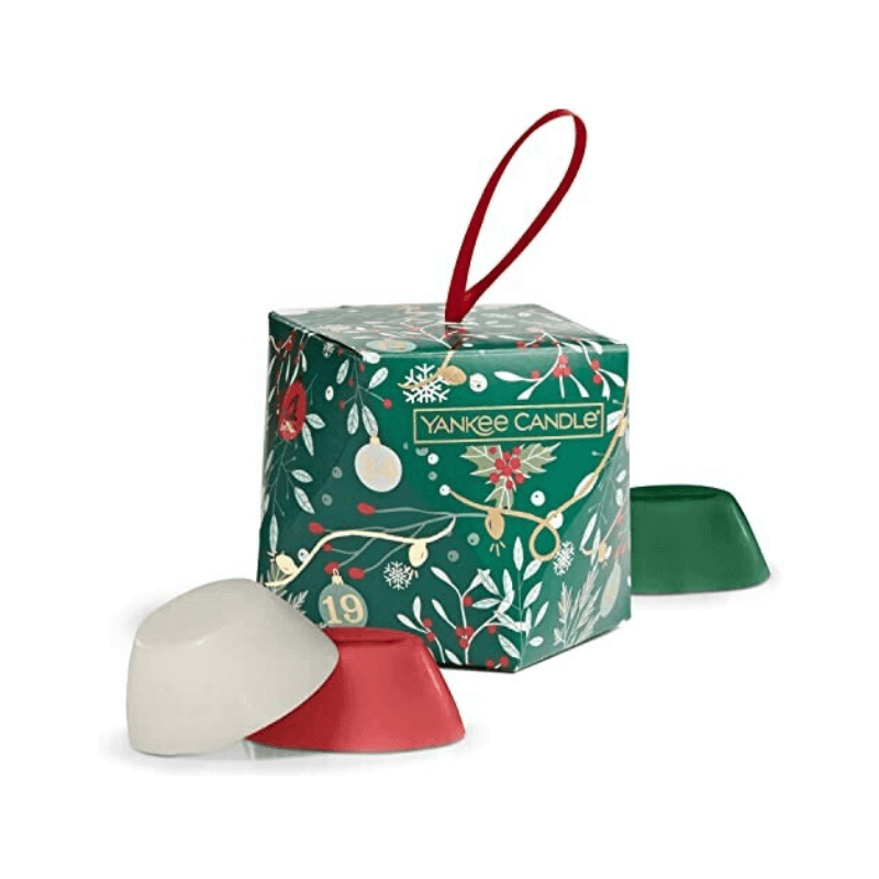 Yankee Candle Countdown to Christmas wax melt Set (3 candele di cera)