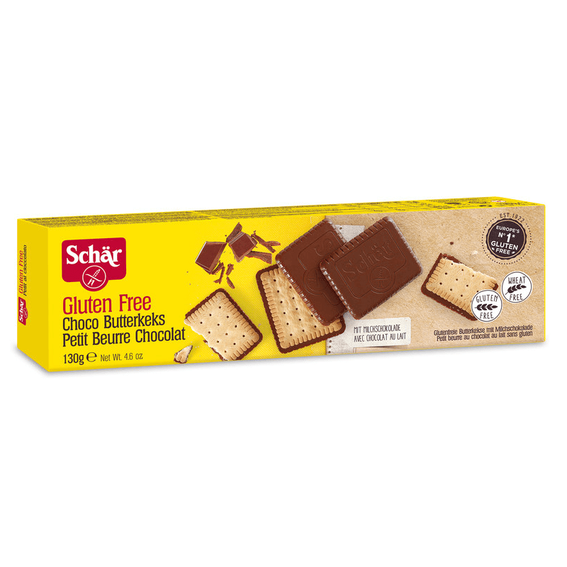 SCHÄR butter biscuit choco gluten-free (130g)