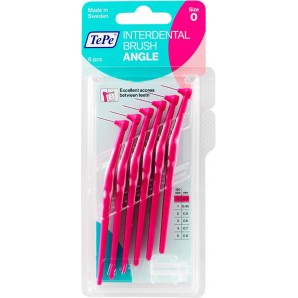 TePe Angle Interdental Brush 0.4mm pink (6 Stk)