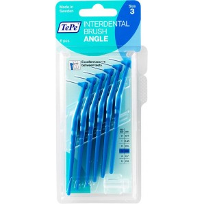 TePe Angle Interdental Brush 0.6mm blau (6 Stk)