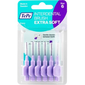 TePe Interdental Brush 1.1mm Extra Soft violett (6 Stk)