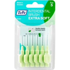 TePe Interdental Brush 0.8mm Extra Soft grün (6 Stk)