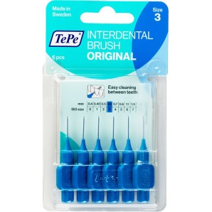 TePe Interdental Brush 0.6mm blau (6 Stk)