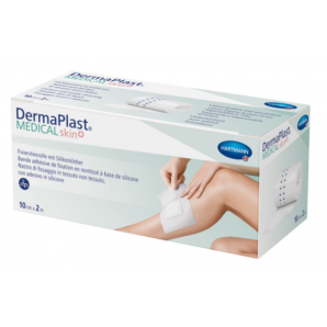 DermaPlast Medical skin+ Fixiervlies 10cmx2m (1 Stk)