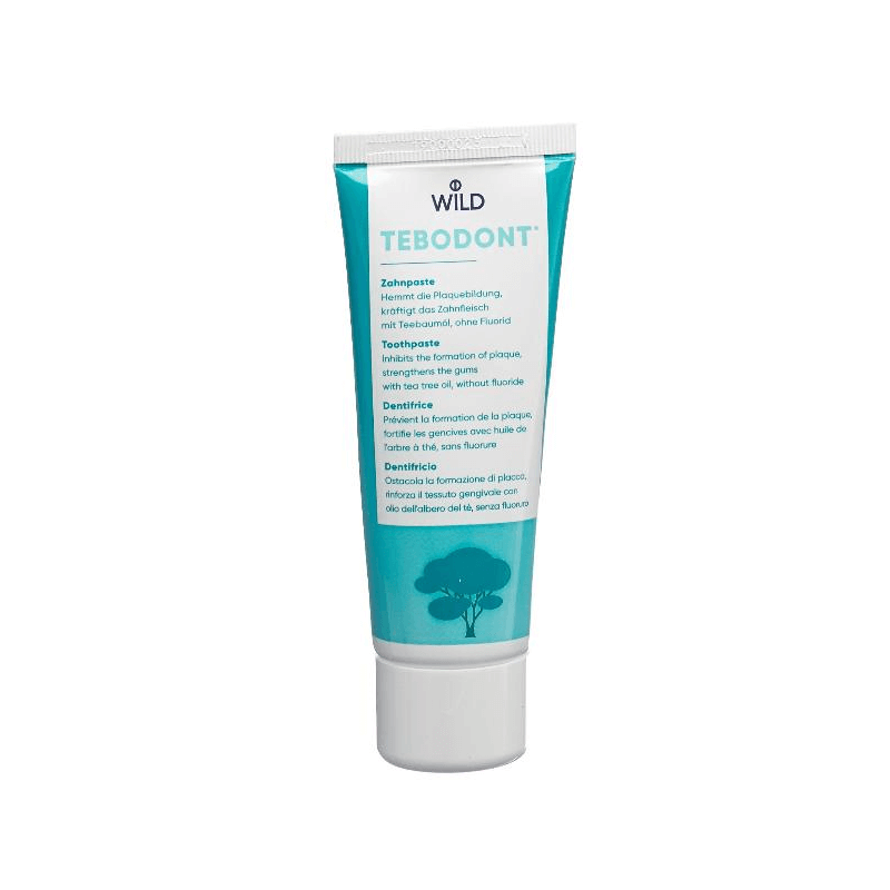 Tebodont toothpaste without fluoride (75 ml)