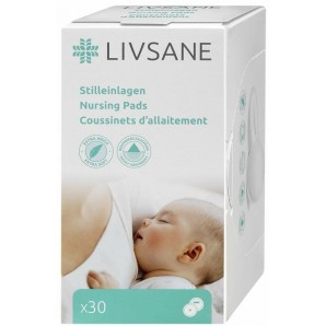 Livsane Nursing pads (30 pcs)