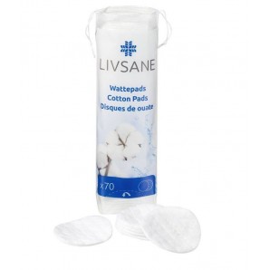 Livsane Cotton pads (70 pcs)
