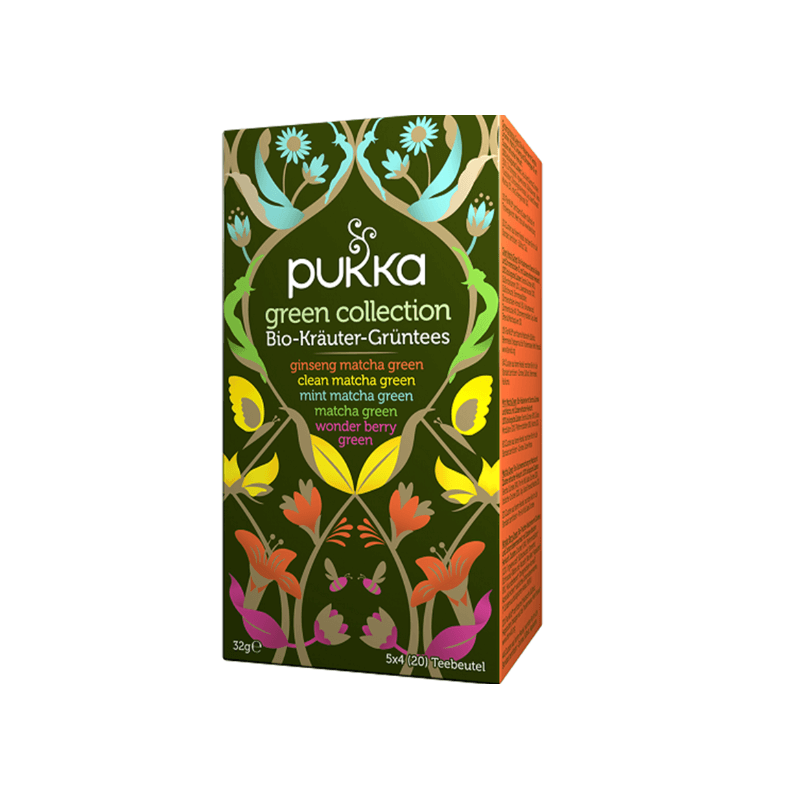 Pukka green collection thé biologique (20 sachets)