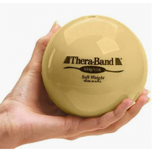 TheraBand Palla di peso Soft 0,5 Kg beige (1 pz)