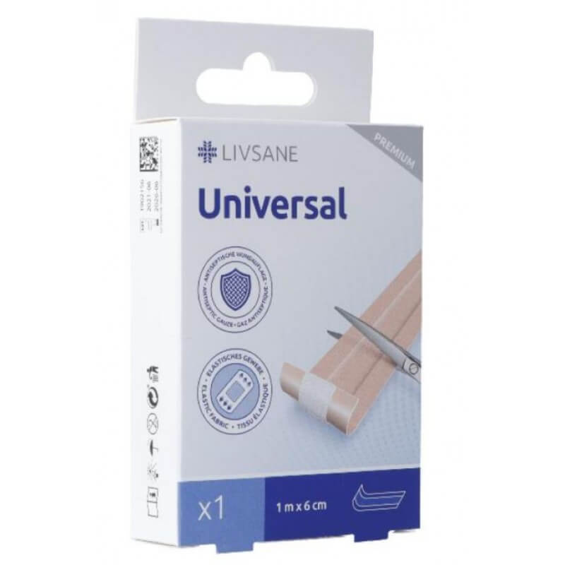 Livsane Premium Universal Pflaster 1m x 6cm (1 Stk)