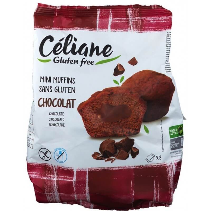 Céliane Mini-Muffins Chocolat glutenfrei (210g)