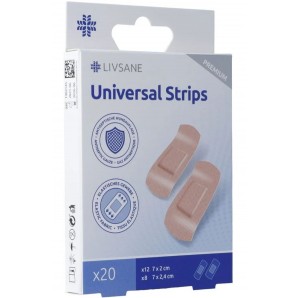 Livsane Premium Universal Pflaster Strips (20 Stk)