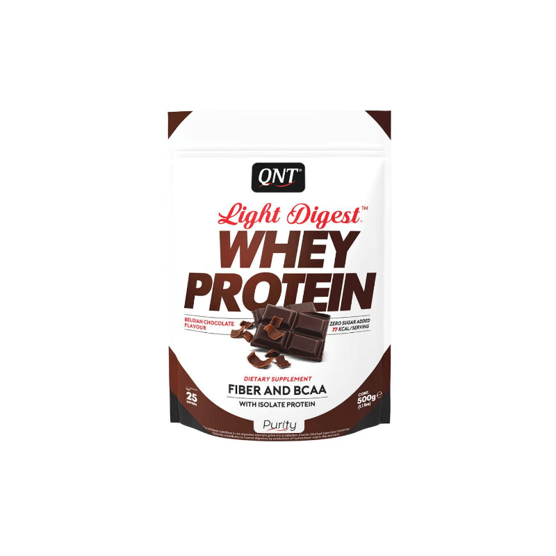 QNT Light Digest Whey Protein Belgian Choco (500g)