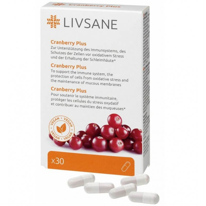 Livsane Cranberry Plus (30 Stk)