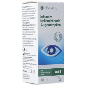 Livsane Intensiv befeucht Augentropfen (10ml)