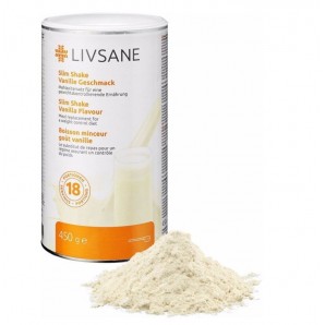 Livsane Slim Shake Vanille Geschmack (450g)
