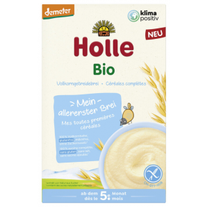 Holle Bio Vollkorngetreidebrei Hafer glutenfrei (250g)