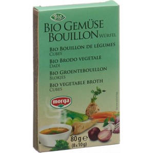 morga Gemüse-Bouillon Würfel Bio (8 Stk)
