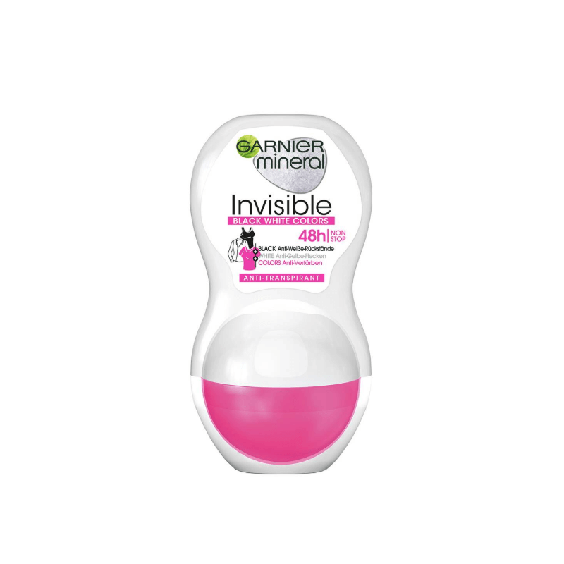 Garnier MINERAL Deo Women Roll on Invisible BWC (50 ml)