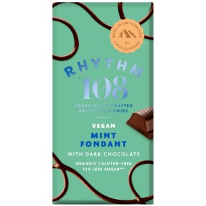 Rhythm108 Mint Fondant White Dark Chocolate (100g)