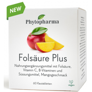 Phytopharma Folsäure Plus Kautabletten (60 Stk)