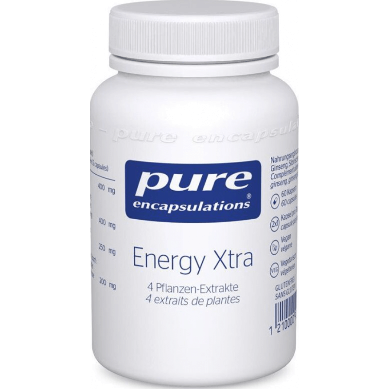 Pure Encapsulations Energy Xtra Kapseln (60 Stk)