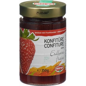 morga Erdbeer-Konfi mit Fruchtzucker (350g)