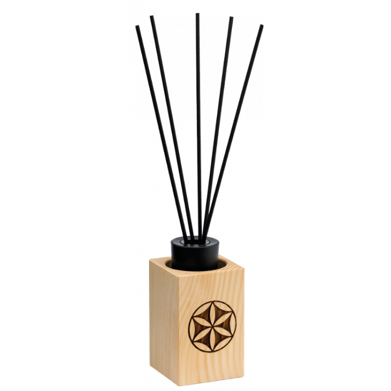 Aromalife ARVE Raumduft-Set Holz mit Stäbchen (60ml)
