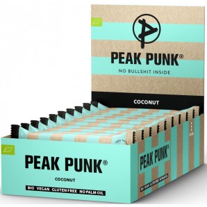 PEAK PUNK Bio Energy Bar Brazil Nut & Coconut (15x38g)