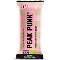 PEAK PUNK Organic Protein Bar Raspberry (15x38g)