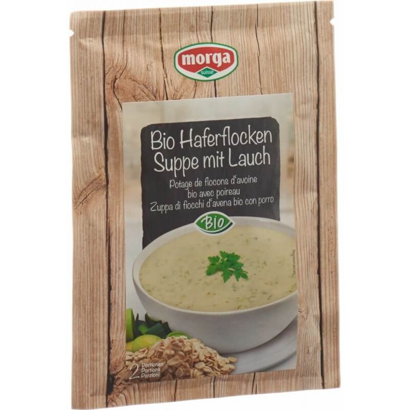 morga Haferflocken Suppe mit Lauch Bio (45g)