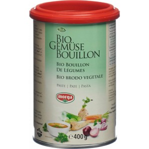 morga Gemüse Bouillon Paste Bio Dose (400g)