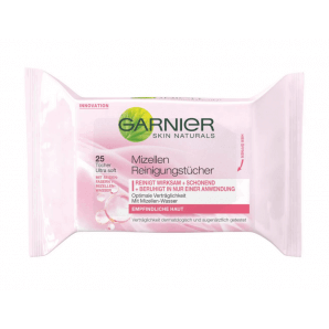 Garnier Nat Micellar cleaning wipes (25 pieces)