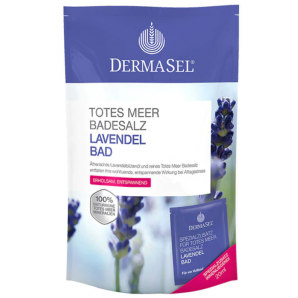 DERMASEL Badesalz Lavendel (400g)