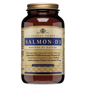 SOLGAR Salmon-D3 Perlen (120 Stk)