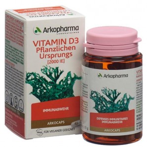 ARKOCAPS Vitamin D3 Kapseln (45 Stk)
