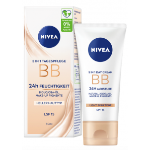 NIVEA 5in1 Tagespflege BB hell LSF15 (50ml)